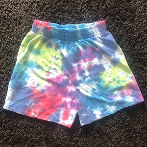 Custom Tye-Dye shorts